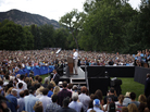 President Obama speaks during a campaign event at University of Colorado Boulder Sept. 2. He and his Republican challenger, Mitt Romney, will have their first debate at the University of Denver on Wednesday. President Obama speaks during a campaign event at University of Colorado Boulder Sept. 2. He and his Republican challenger, Mitt Romney, will have their first debate at the University of Denver on Wednesday.