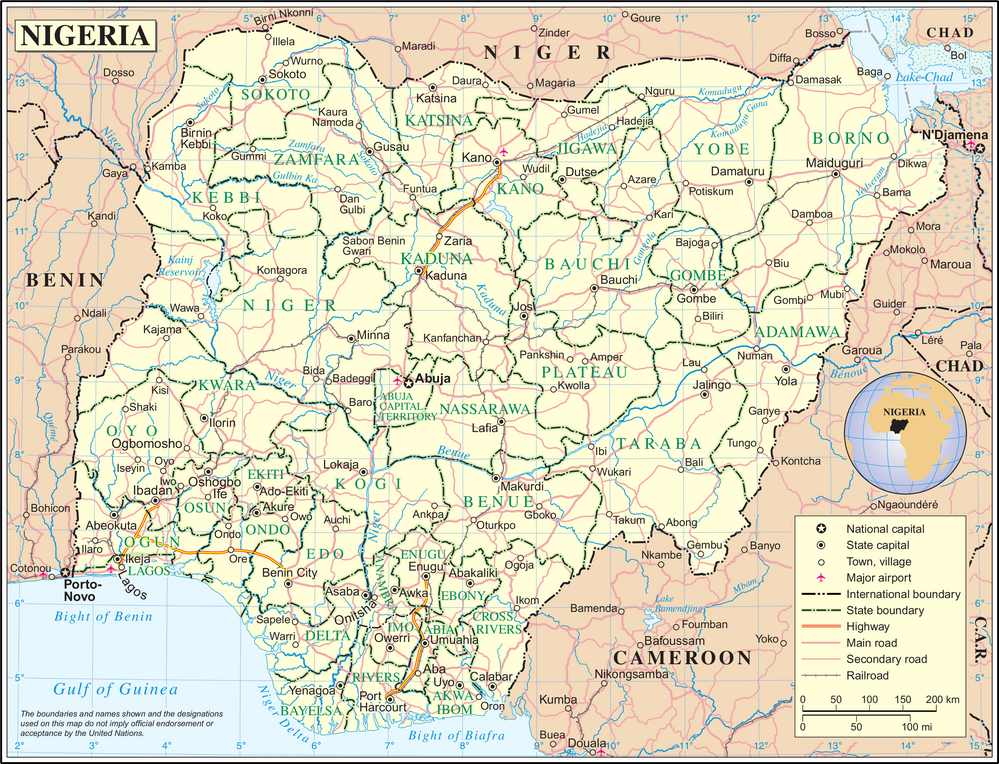 Zamfara state, site of gold ore laced with lead, is located in northern Nigeria.