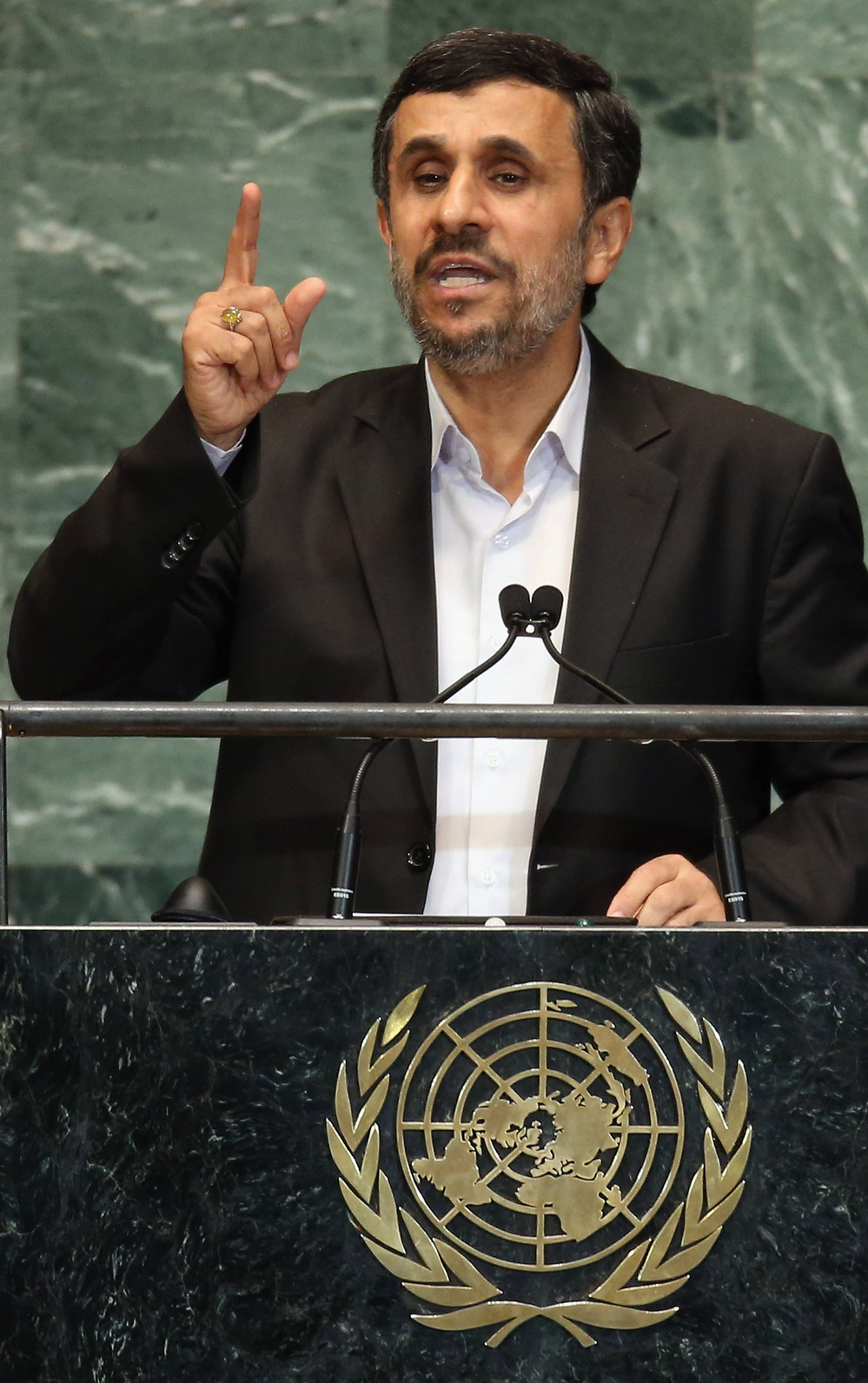 The Iranian cameraman who was part of President Mahmoud Ahmadinejad's delegation to the U.N. last week is now seeking asylum, a lawyer says.