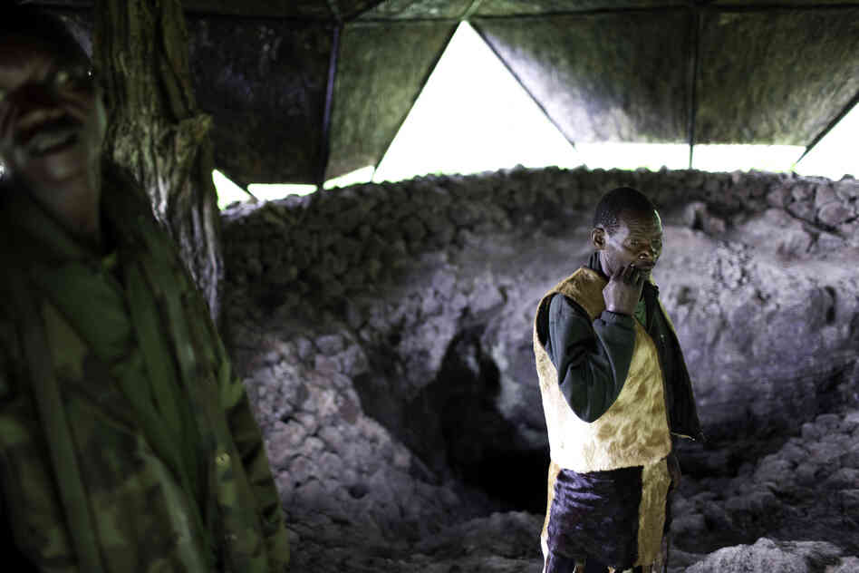 Besides finding safety in the forests, the Batwa also took shelter in a local cave they called Garama. The cave is a low-ceilinged lava tube beneath the mountain where the chief used to hold his councils, and where women and children hid during battle.