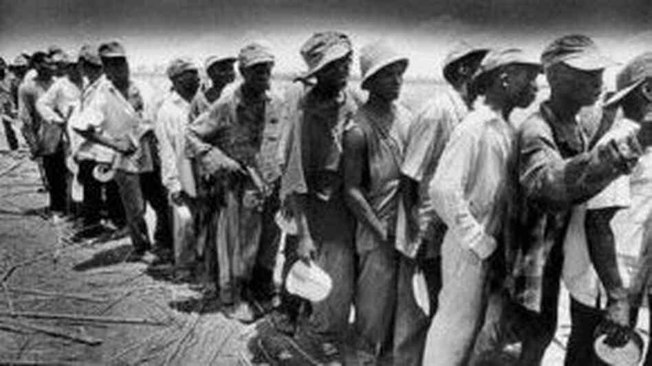 1937: Haitians who were hoping to escape the killing in the Dominican Republic. 1937: Haitians who were hoping to escape the killing in the Dominican Republic.