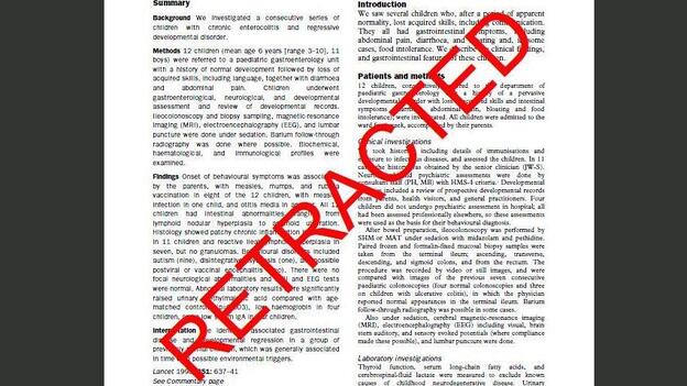 A study shows less than a quarter of retractions were the result of honest errors. (The Lancet)