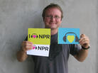 Rian Johnson at NPR West. Rian Johnson at NPR West.