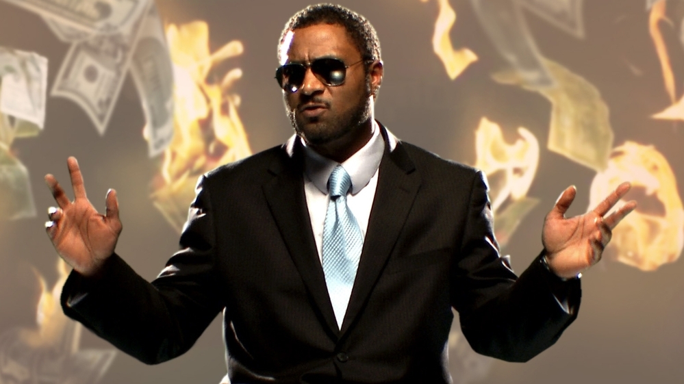 Andre Rison is one of the athletes who speaks about money in the new ESPN documentary Broke.