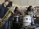 Antibalas performs a Tiny Desk Concert on Sept. 25. Antibalas performs a Tiny Desk Concert on Sept. 25.