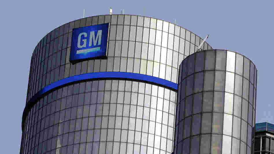 The General Motors headquarters in Detroit. The U.S. government bailout of GM and Chrysler has been a key economic issue in the presidential campaign. The General Motors headquarters in Detroit. The U.S. government bailout of GM and Chrysler has been a key economic issue in the presidential campaign.