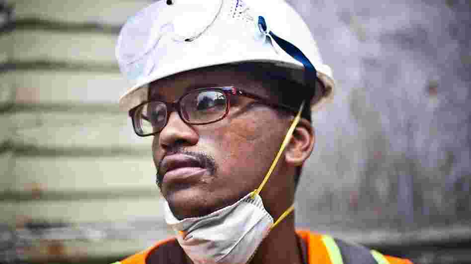 Bernard Goutier, 25, has served time in prison twice. He's now learning construction skills with Emerge Connecticut, which offers paid on-the-job training, literacy classes and support groups to ex-offenders. Bernard Goutier, 25, has served time in prison twice. He's now learning construction skills with Emerge Connecticut, which offers paid on-the-job training, literacy classes and support groups to ex-offenders.