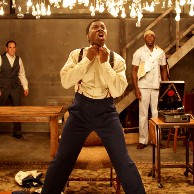 The existential questions in Invisible Man reminded the playwright of Shakespearean tragedy.
