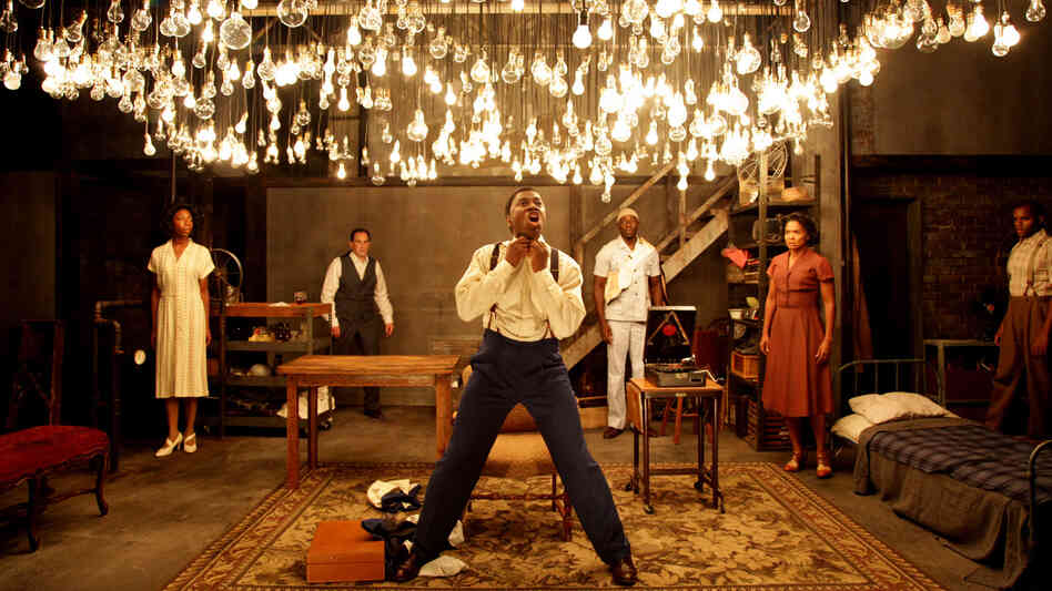 The existential questions in Invisible Man reminded the playwright of Shakespearean tragedy. The existential questions in Invisible Man reminded the playwright of Shakespearean tragedy.