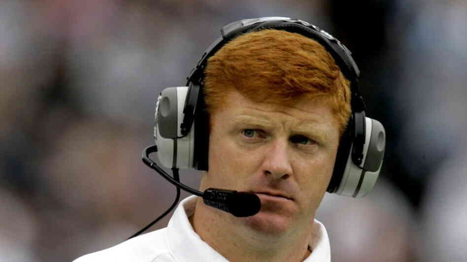 Penn State assistant football coach Mike McQueary.