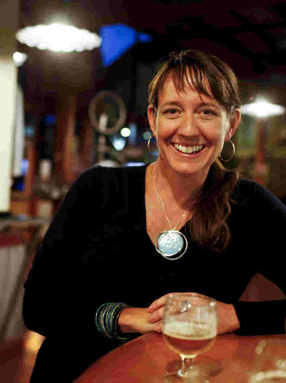 Jenn Vervier, the New Belgium Brewing Co.'s director of sustainability, says the brewery's energy-saving efforts include making ice at night, when it's colder.