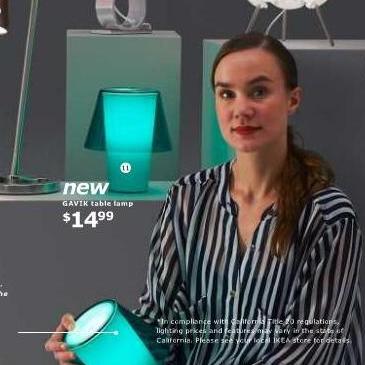 Now you see her. (U.S. catalog.)