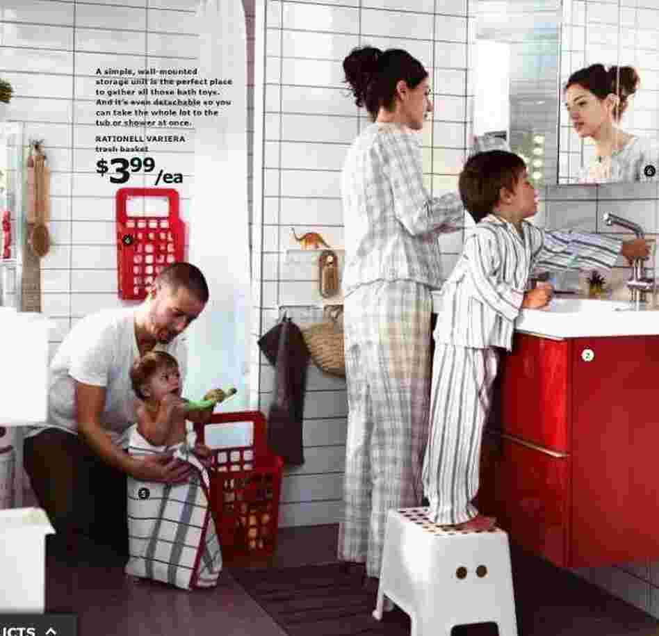 Now you see her (in IKEA's catalog for the U.S.).
