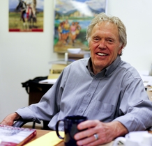 Professor John Straayer has taught political science at Colorado State University in Fort Collins for 46 years. He is not surprised that this year's race in Colorado is among the tightest in the nation. Professor John Straayer has taught political science at Colorado State University in Fort Collins for 46 years. He is not surprised that this year's race in Colorado is among the tightest in the nation.