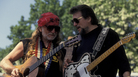 Willie Nelson (left) and Waylon Jennings, members of the country supergroup The Highwaymen, perform at a concert in Central Park in 1993. Willie Nelson (left) and Waylon Jennings, members of the country supergroup The Highwaymen, perform at a concert in Central Park in 1993.