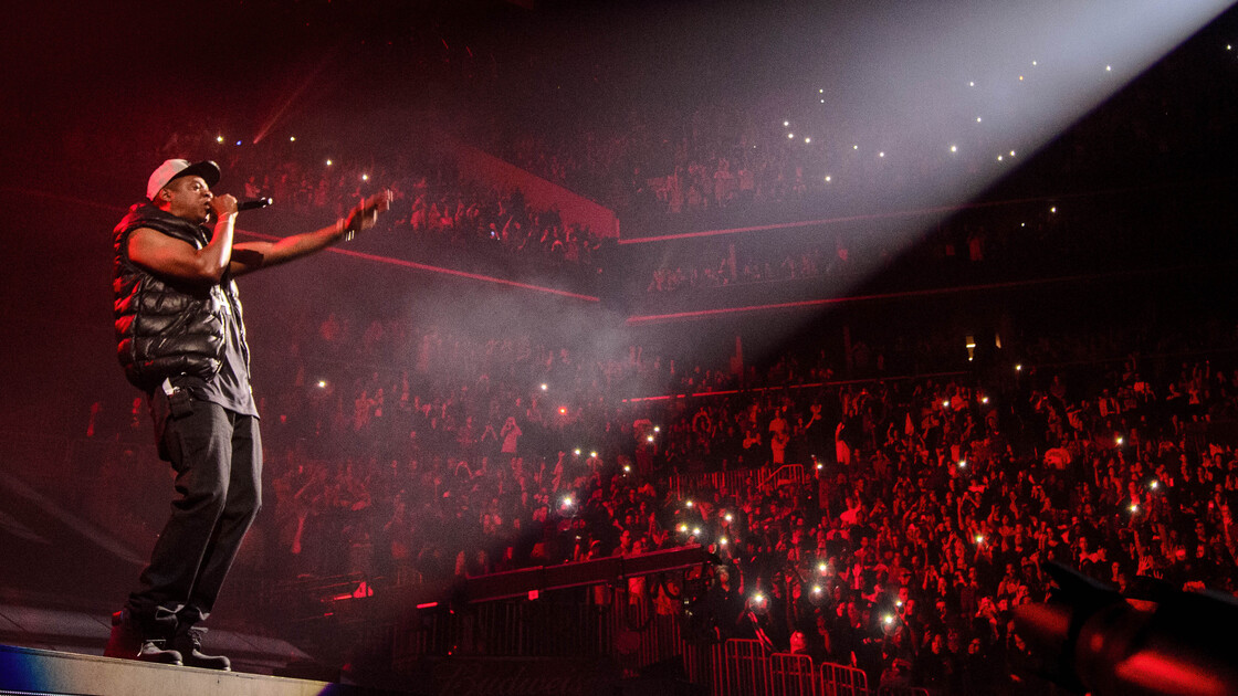 Jay-Z plays the first of eight concerts at Brooklyn's Barclays Center on Friday, Sept. 28.