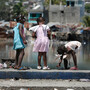 Many Haitian children suffer from "stunting" due to inadequate nutrition. Health experts now are trying to prevent this with snacks made from peanut butter, fortified with vitamins and minerals.