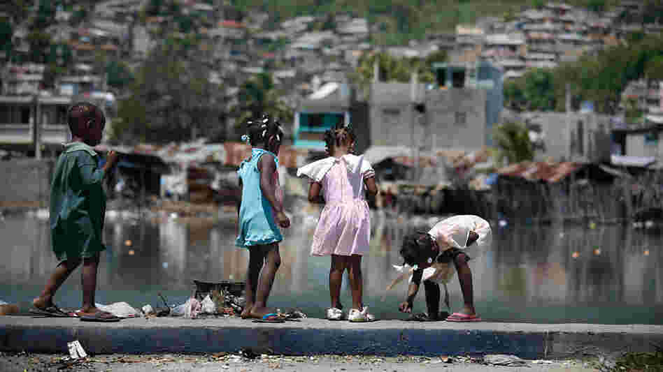 Many Haitian children suffer from "stunting" due to inadequate nutrition. Health experts now are trying to prevent this with snacks made from peanut butter, fortified with vitamins and minerals.