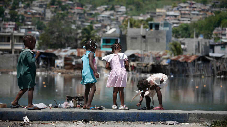 Many Haitian children suffer from "stunting" due to inadequate nutrition. Health experts now are trying to prevent this with snacks made from peanut butter, fortified with vitamins and minerals.