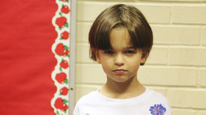 On his first day of kindergarten, 5-year-old Ben Blier sported a Yoda T-shirt declaring "Go to Kindergarten I Must" on the front and "Learn Things I Will" on the back.