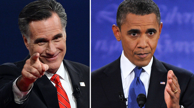 Romney vs. Obama. A question of style? (AFP/Getty Images)