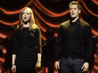 Emma (Jayma Mays) and Will (Matthew Morrison) are only one of the challenged couples in tonight's Glee. Emma (Jayma Mays) and Will (Matthew Morrison) are only one of the challenged couples in tonight's Glee.
