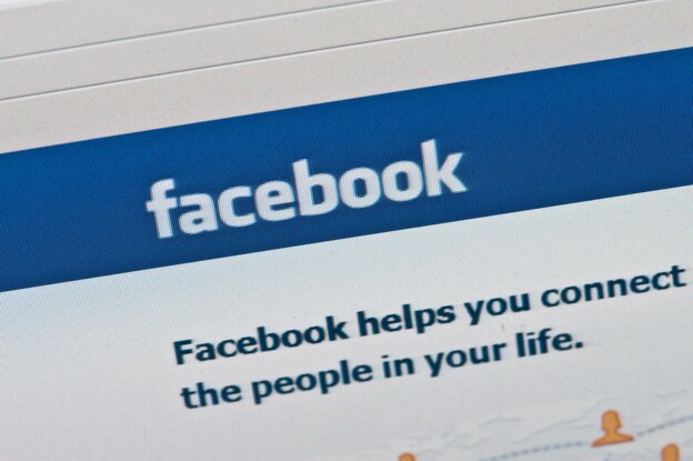 The Facebook homepage.