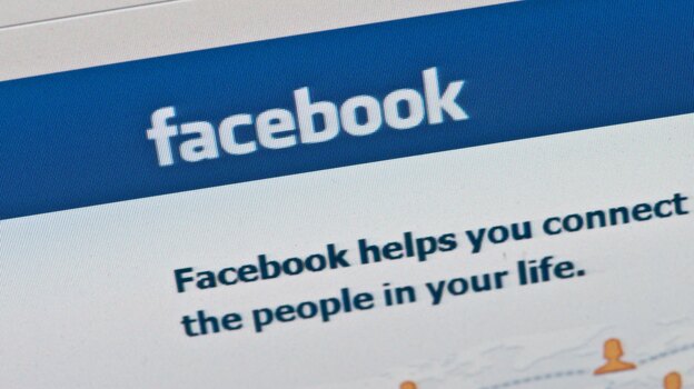 The Facebook homepage. (AFP/Getty Images)