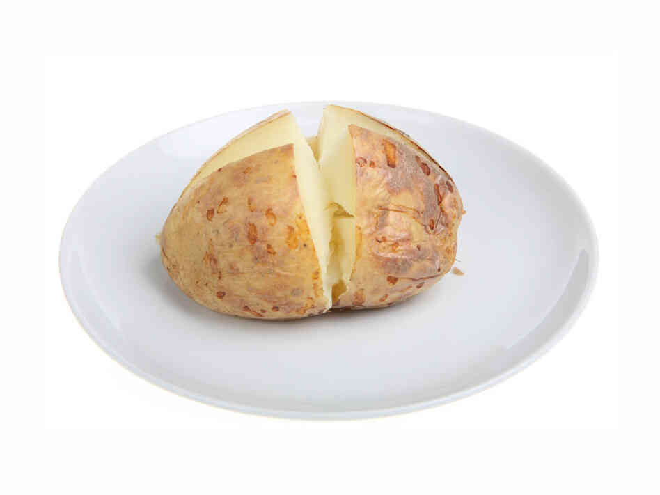 A hoarded baked potato appears to have been the source of botulism in some prison-made hooch.