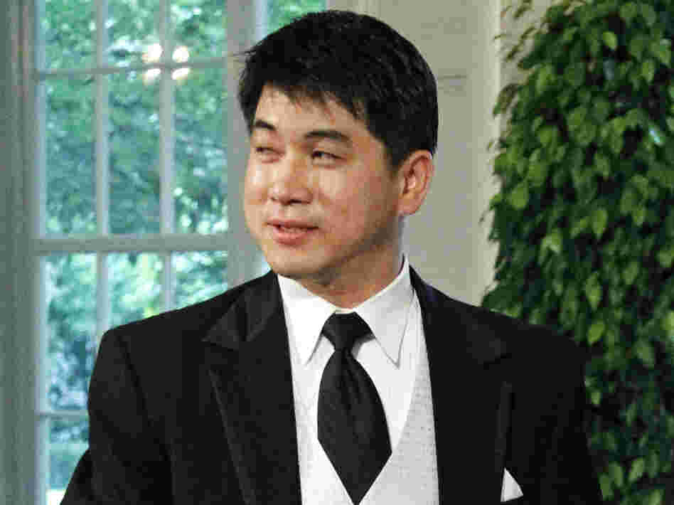 Olympic speedskating coach Jae Su Chun arrives for a State Dinner at the White House in May 2010. Chun is accused of verbally, physically and psychologically abusing various members of the U.S. short track team.
