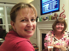 Kim Deal (left) and Connie Moser, at Deal's house in Occoquan, Va. Kim Deal (left) and Connie Moser, at Deal's house in Occoquan, Va.
