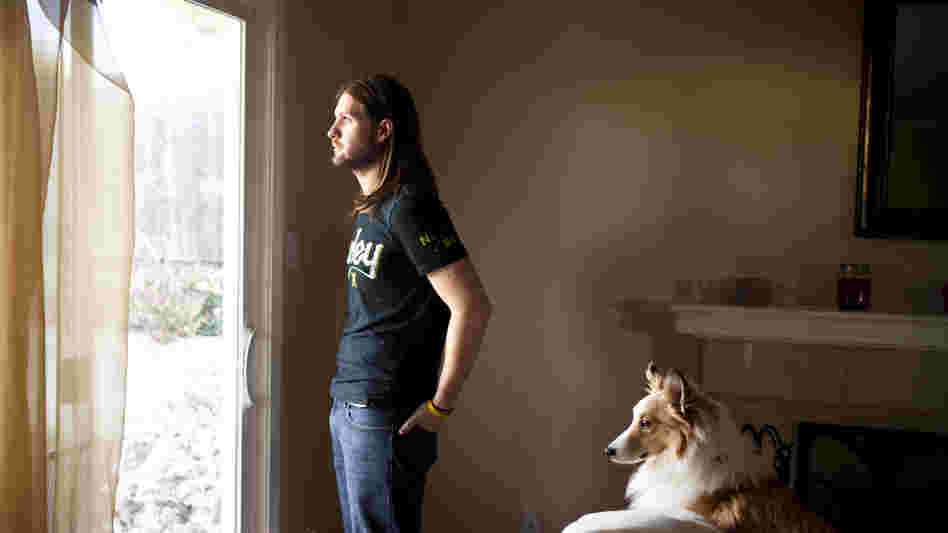 Chris Stephens, 28, has been battling depression all of his life. At times he wouldn't get out of bed for weeks. In January, he said his depression hadn't returned since he started taking ketamine.