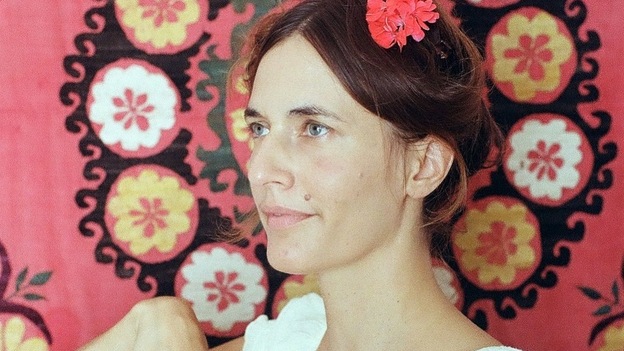 Josephine Foster's newest album is titled Blood Rushing.