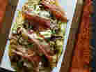 Huarache de Carnitas (Corn Flatbread with Pulled Pork)