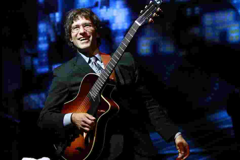 Versatile guitarist Frank Vignola has clearly studied Django Reinhardt-style jazz.