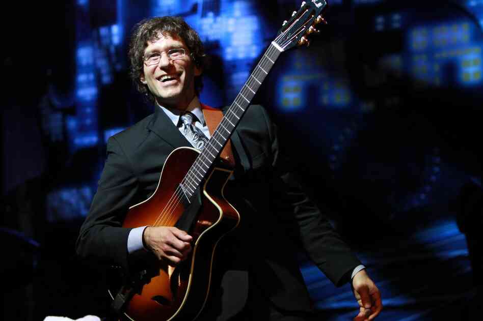 Versatile guitarist Frank Vignola has clearly studied Django Reinhardt-style jazz.