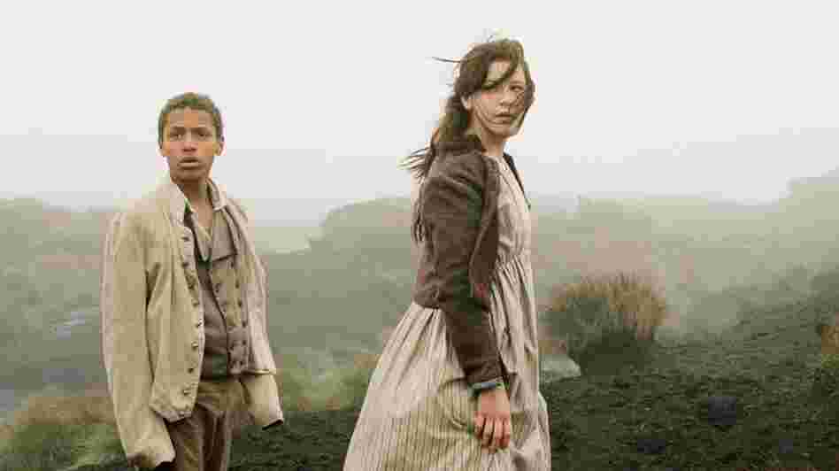 Young Heathcliff (Solomon Glave) and Young Catherine (Shannon Beer) grow up to be an iconic, romantically doomed couple in Wuthering Heights. Young Heathcliff (Solomon Glave) and Young Catherine (Shannon Beer) grow up to be an iconic, romantically doomed couple in Wuthering Heights.