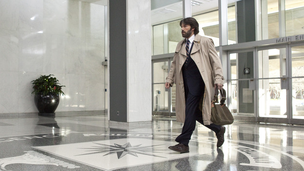 In Argo, Affleck plays CIA agent Tony Mendez, who must save six U.S. diplomats trapped in Iran.