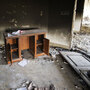 Damage inside the burnt U.S. consulate in Benghazi after an attack on the building Sept. 11.