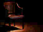 Wooden floor and chair