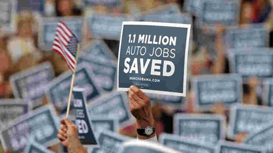 Democrats say the economy is growing and jobs consistently are being added. But Republicans note that the pace is far too slow to absorb the more than 12 million people still looking for work.