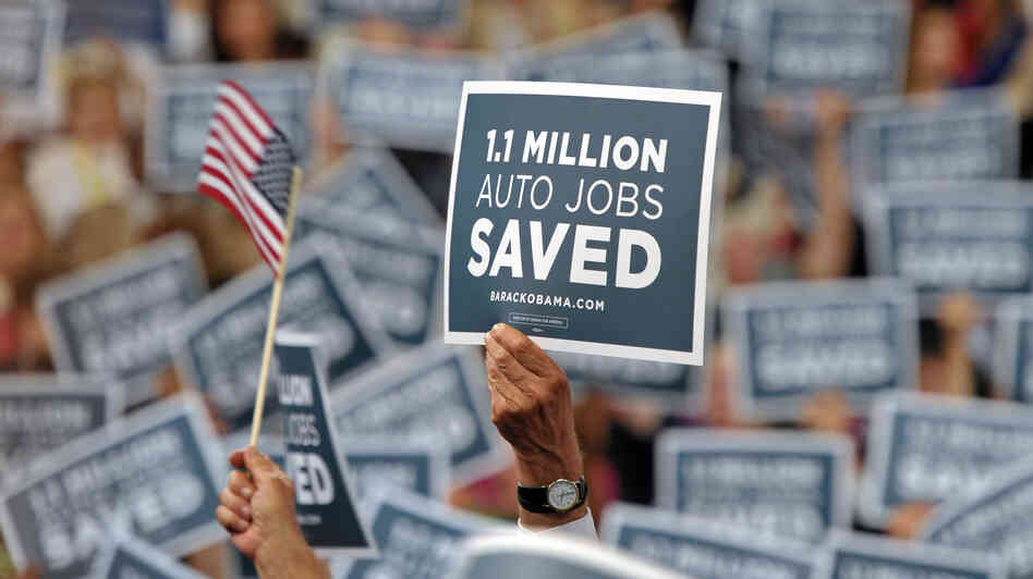 Democrats say the economy is growing and jobs consistently are being added. But Republicans note that the pace is far too slow to absorb the more than 12 million people still looking for work.
