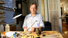 Over the past four decades, Benoit Rolland has made more than 1,400 bows for violins, violas and cellos. Over the past four decades, Benoit Rolland has made more than 1,400 bows for violins, violas and cellos.