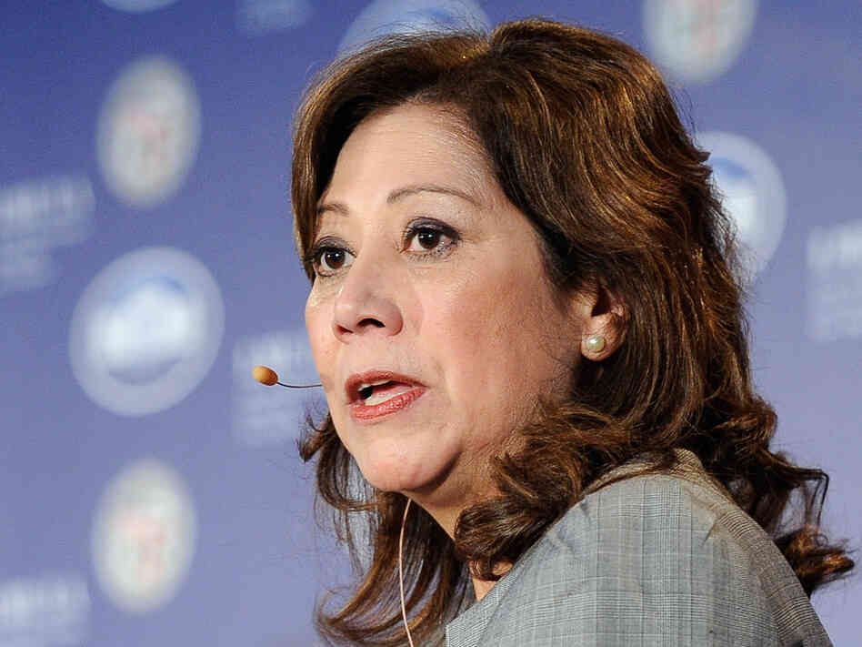 Labor Secretary Hilda Solis.