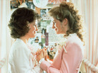 Sally Field and Julia Roberts in Steel Magnolias. Sally Field and Julia Roberts in Steel Magnolias.