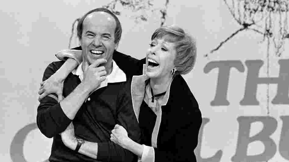 Carol Burnett shares a laugh with Tim Conway during taping of her final show , March 19, 1978 after 11 years of music and comedy on CBS. "I think it's classier to leave before you're asked to leave, " Miss Burnett said during a break in Friday's taping. "I'm proud of our show. I'm no dummy. It's time to put it to bed. "