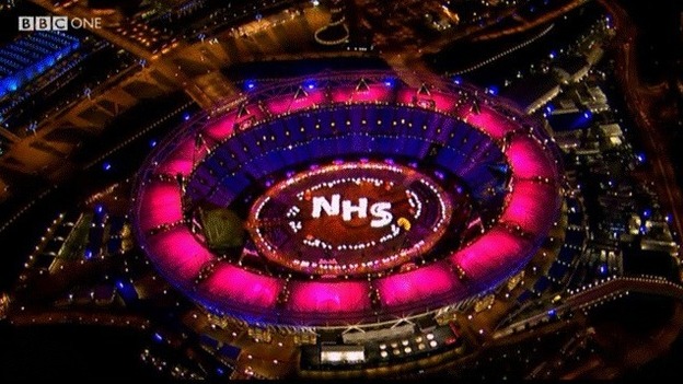 Outsiders might be unfamiliar with the U.K.'s National Health Service, but Brits love it so much that they devoted part of opening ceremonies at the 2012 London Olympics to the NHS. Outsiders might be unfamiliar with the U.K.'s National Health Service, but Brits love it so much that they devoted part of opening ceremonies at the 2012 London Olympics to the NHS.
