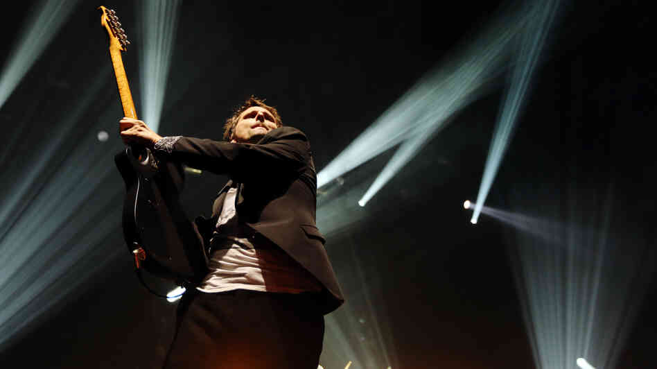 Muse's Matthew Bellamy includes the heartbeat of his son in utero on the song, "Follow Me." Muse's Matthew Bellamy includes the heartbeat of his son in utero on the song, "Follow Me."