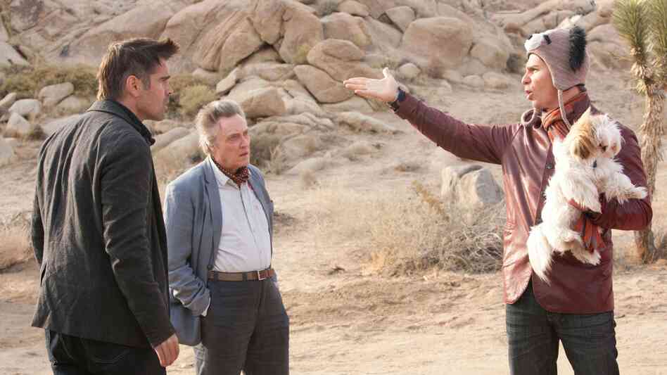 Crazy Funny: Seven Psychopaths centers on Marty (Colin Farrell), Hans (Christopher Walken) and Billy (Sam Rockwell), three Tinseltown oddballs with a sideline in dognapping. Crazy Funny: Seven Psychopaths centers on Marty (Colin Farrell), Hans (Christopher Walken) and Billy (Sam Rockwell), three Tinseltown oddballs with a sideline in dognapping.
