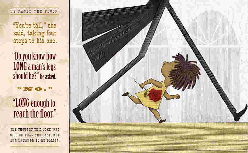 4: In Lane Smith's new book, a schoolgirl gets separated from her tour of the White House and finds herself in the Lincoln bedroom, and finds the ghost of Lincoln himself. They journey across the U.S. to answer his questions and quiet his concerns about the nation.